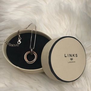 LINKS OF LONDON Cluster Necklace (Authentic)